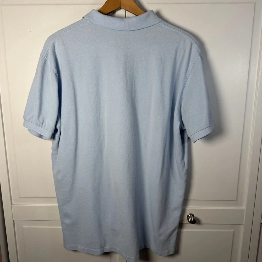 Polo By Ralph Lauren Light Blue Polo Shirt Classic Fit‎ Cotton Men's X-Large